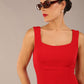 Perthshire Sleeveless Bodycon Pencil Dress 