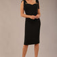 Philippa Bow shoulder detail Pencil Wiggle Dress 