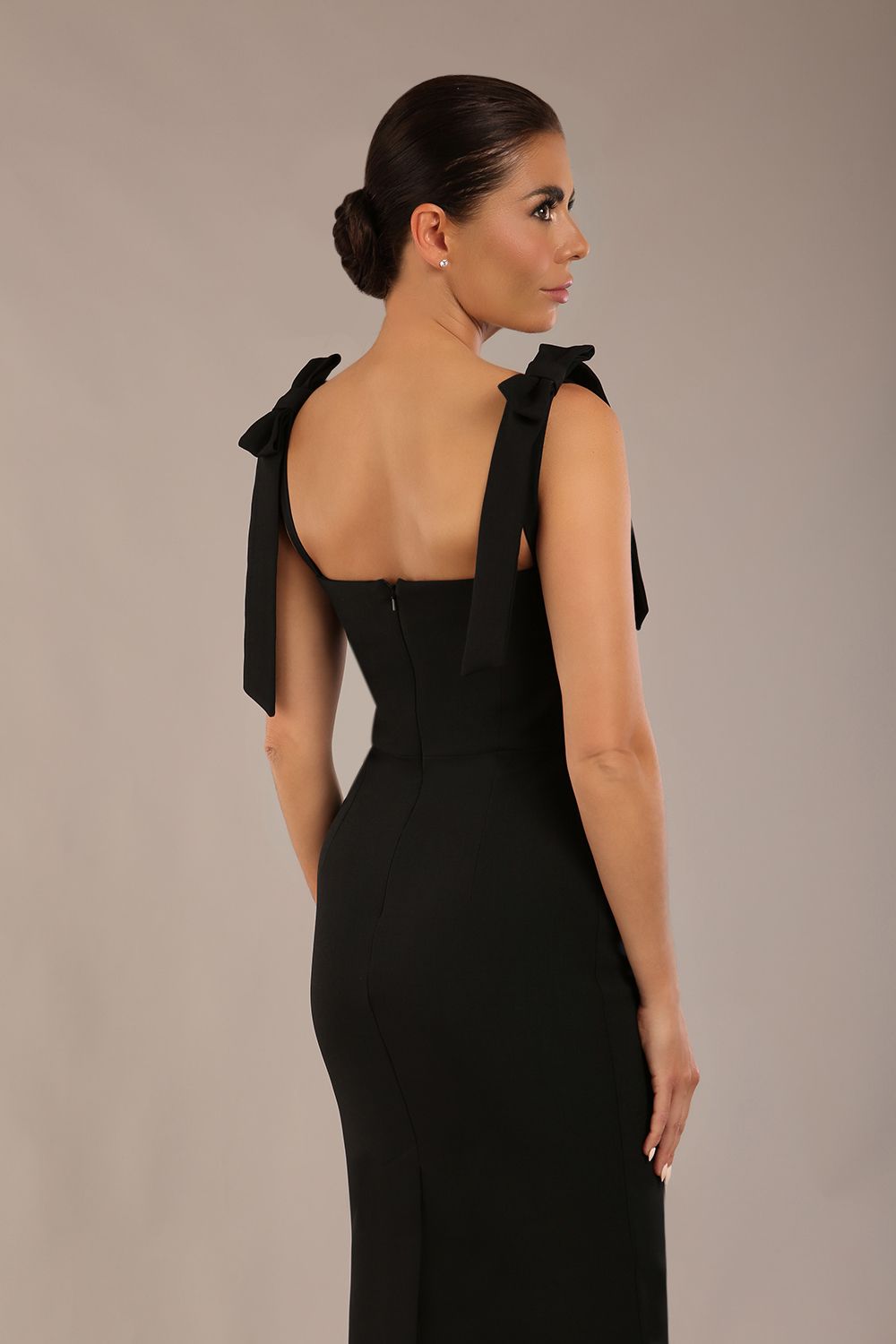 Philippa Bow shoulder detail Pencil Wiggle Dress – Diva Catwalk, image 19
