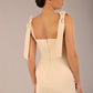 Philippa Bow shoulder detail Pencil Wiggle Dress 