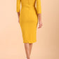 Polly 3/4 Sleeve Pencil Dress 