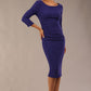 Polly 3/4 Sleeve Pencil Dress 