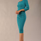 Polly 3/4 Sleeve Pencil Dress 