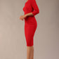 Polly 3/4 Sleeve Pencil Dress 