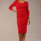 Quatro Sleeved Pencil Dress 