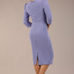 Quintessa Three Petal Keyhole Pencil Dress 