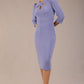 Quintessa Three Petal Keyhole Pencil Dress 