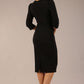 Quintessa Three Petal Keyhole Pencil Dress 