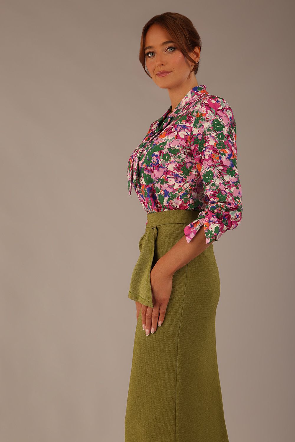 Radley Floral 3/4 Sleeved Clifton Top – Diva Catwalk, image 2