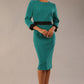 Reese 3/4 Sleeved Pencil Dress 