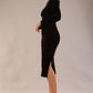 Renoir Long Sleeve Velvet Dress 