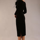 Renoir Long Sleeve Velvet Dress 