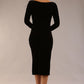 Renoir Long Sleeve Velvet Dress 