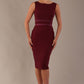 Rialto Satin Waist Pencil Dress 