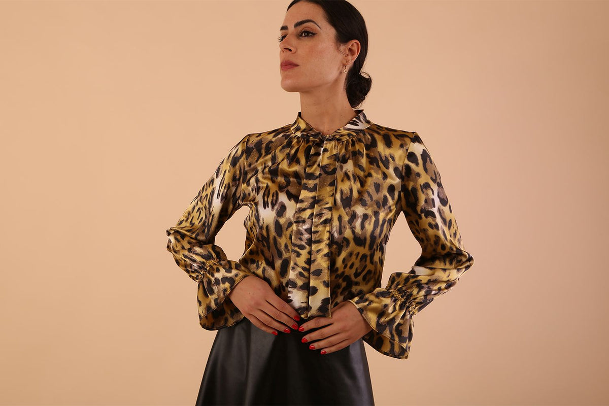 Ricky Animal Print Long Sleeved Top – Diva Catwalk, image 6