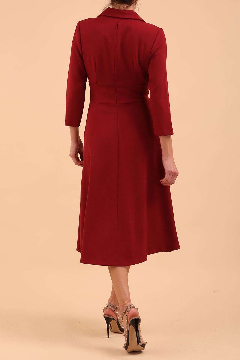 Riviera Sleeved Swing Dress – Diva Catwalk, image 5