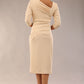 Rococo 3/4 Sleeved Pencil Dress 