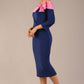 Rosalind Off Shoulder Bi-stretch Pencil Dress 