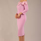 Rosalind Off Shoulder Bow Detail Pencil Dress 
