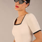Seed Albany Pencil Skirt Short Sleeve Dress 