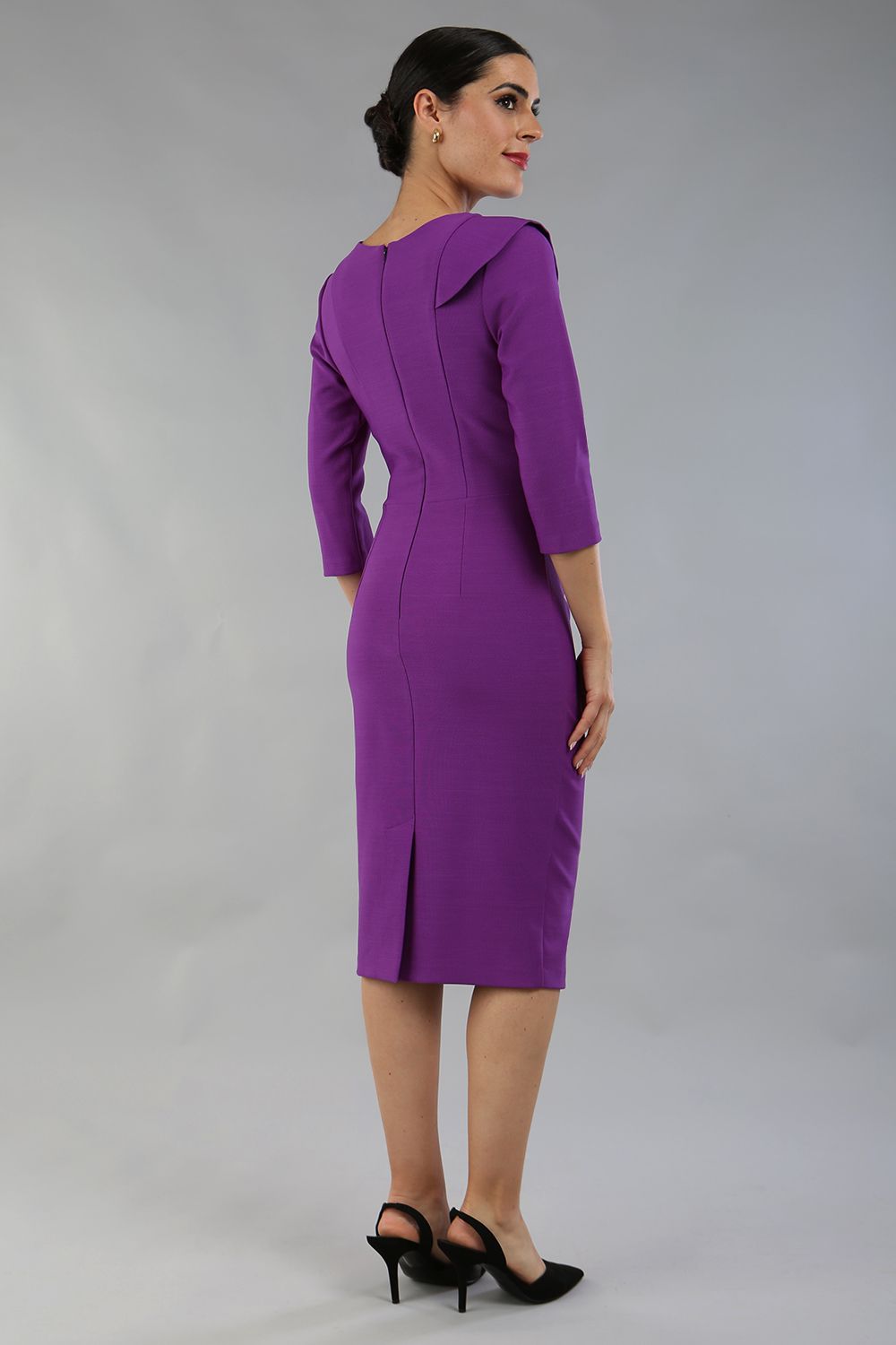 Seed Aspley Sleeved Pencil Skirt Casual Dress – Diva Catwalk, image 2