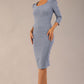 Seed Aurelia 3/4 Sleeve Knee Length Pencil Dress 