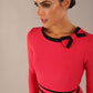 Seed Bethany Bow Detail Pencil Dress 