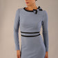 Seed Bethany Bow Detail Pencil Dress 