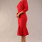 Seed Brecon Fishtail Sleeved Dress 