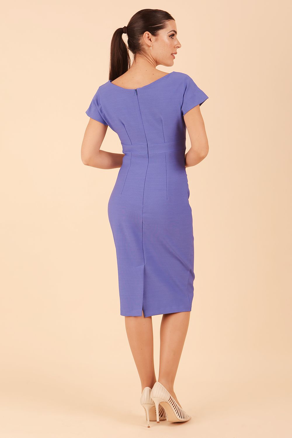 Seed Brooke Cap Sleeve Pencil Dress – Diva Catwalk, image 10