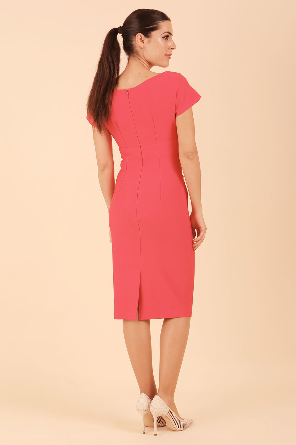 Seed Brooke Cap Sleeve Pencil Dress – Diva Catwalk, image 12