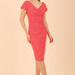 Seed Brooke Cap Sleeve Pencil Dress 