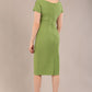 Seed Brooke Cap Sleeve Pencil Dress 