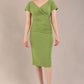 Seed Brooke Cap Sleeve Pencil Dress 