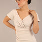 Seed Brooke Cap Sleeve Pencil Dress 