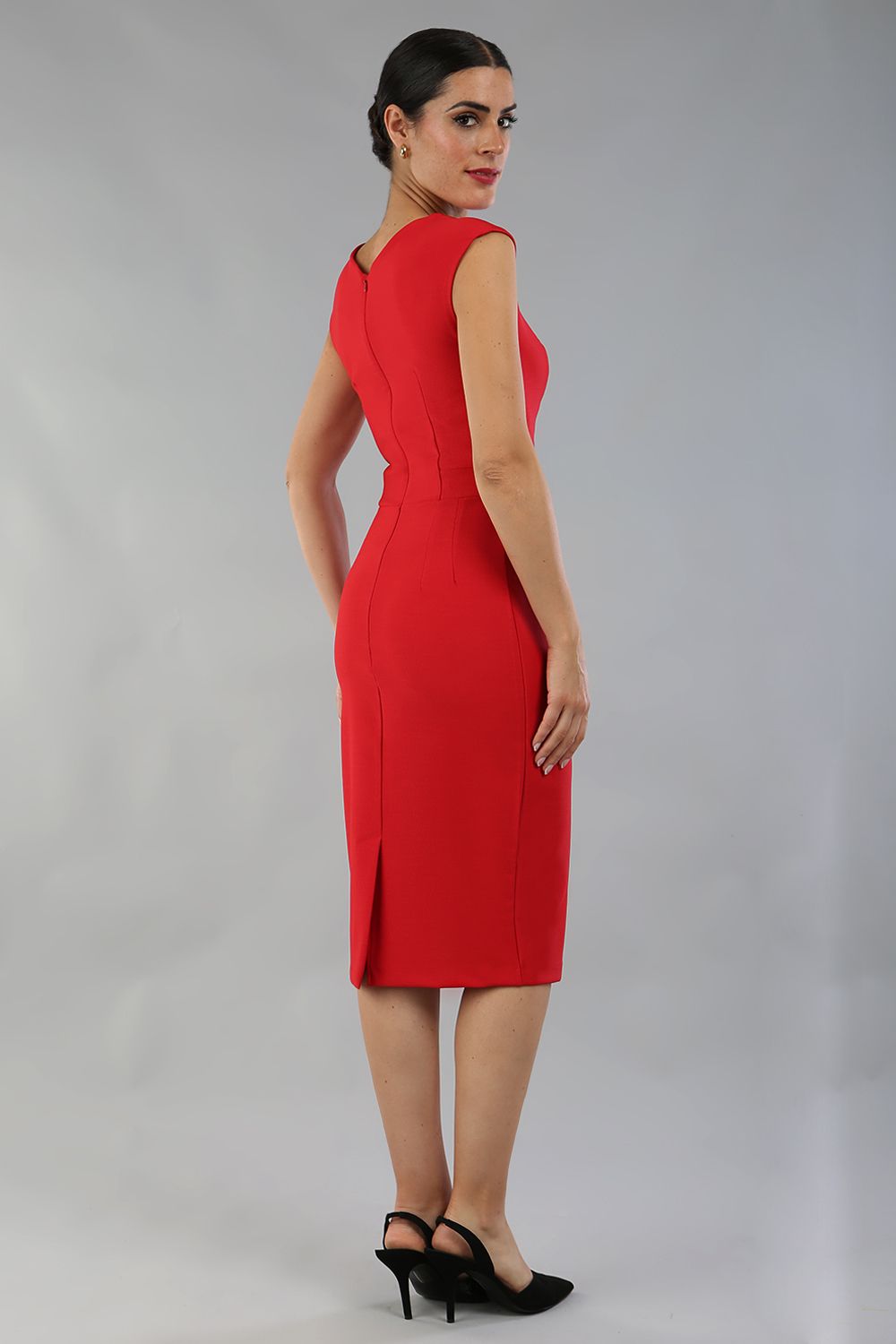 Seed Cadiz Dress in Salsa Red – Diva Catwalk, image 11