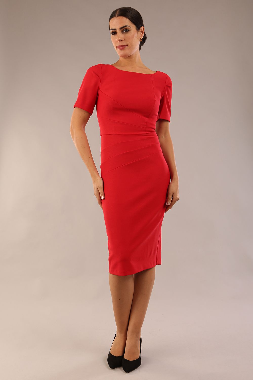 Seed Charlotte Dress in Salsa Red – Diva Catwalk, image 1