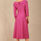 Seed Chrysanta Sculptural Collar Dress 