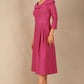 Seed Chrysanta Sculptural Collar Dress 