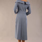 Seed Chrysanta Sculptural Collar Dress 