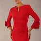 Seed Cicely Rosette Cuff Dress 