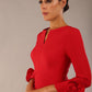 Seed Cicely Rosette Cuff Dress 
