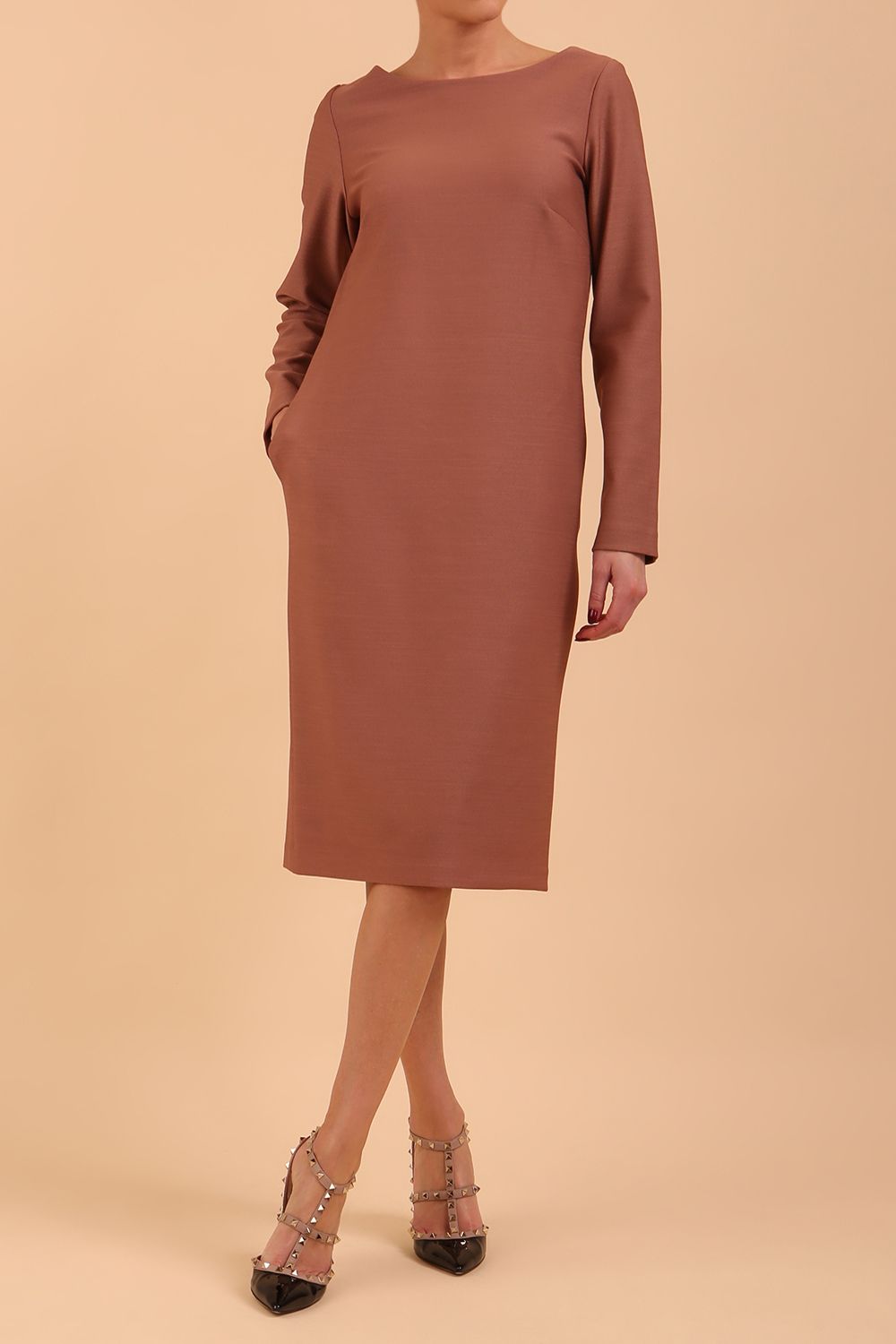 Seed Cora Long Sleeve Shift Dress – Diva Catwalk, image 10