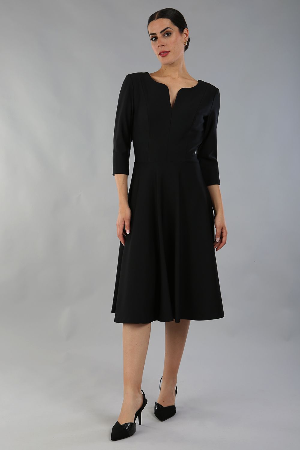 Seed Corsham Swing Dress in Black – Diva Catwalk, image 6