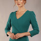 Seed Cyrus Asymmetric Lapel Dress 