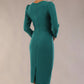 Seed Cyrus Asymmetric Lapel Dress 