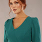 Seed Cyrus Asymmetric Lapel Dress 
