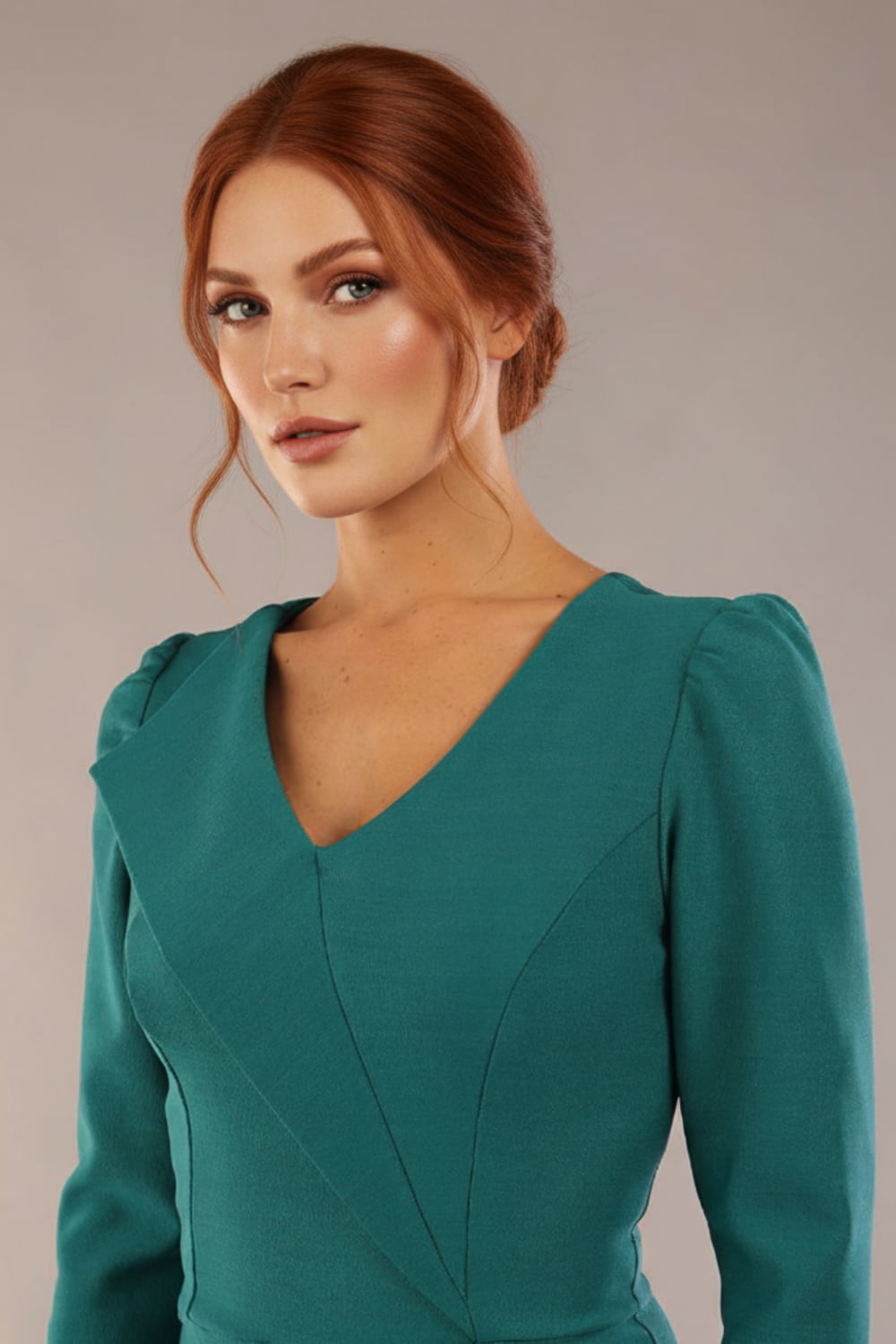 Seed Cyrus Asymmetric Lapel Dress – Diva Catwalk, image 4