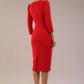 Seed Cyrus Asymmetric Lapel Dress 