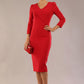 Seed Cyrus Asymmetric Lapel Dress 